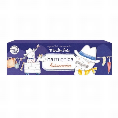 Aujourd'hui Cest Mercredi - Harmonica | Moulin Roty
