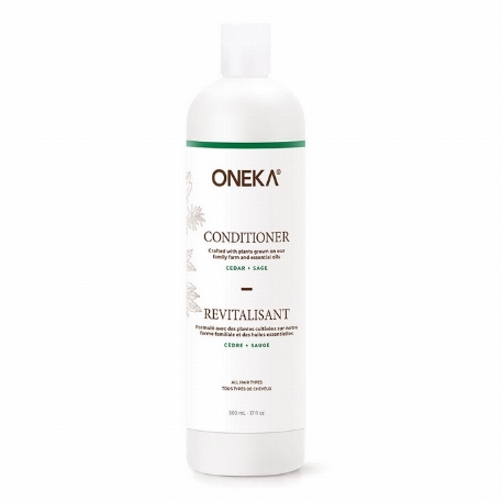 Revitalisant - Cèdre + Sauge - 500ml | Oneka