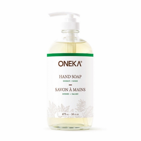 Savon à main - Cèdre et Sauge - 460 ml | Oneka