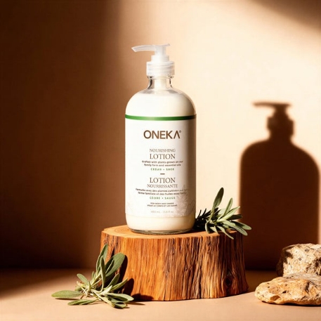 Lotion pour le corps - Cèdre & Sauge - 460ml - Oneka