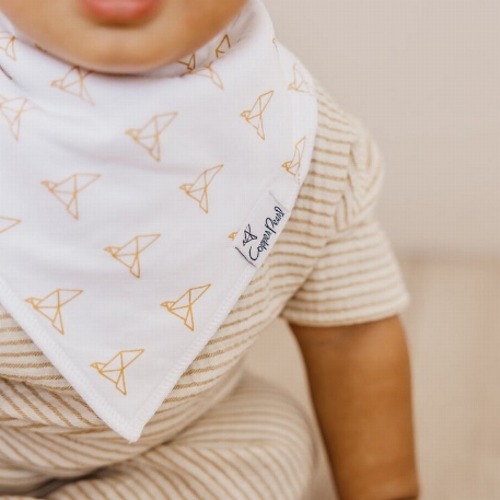 Bavoirs Bandanas - Haven | Copper Pearl