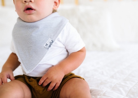 Bavoirs Bandanas - Lennon | Copper Pearl