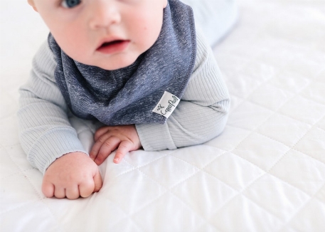 Bavoirs Bandanas - Lennon | Copper Pearl