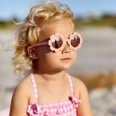 Lunettes de soleil Flower - Peachy Pink | Babiators