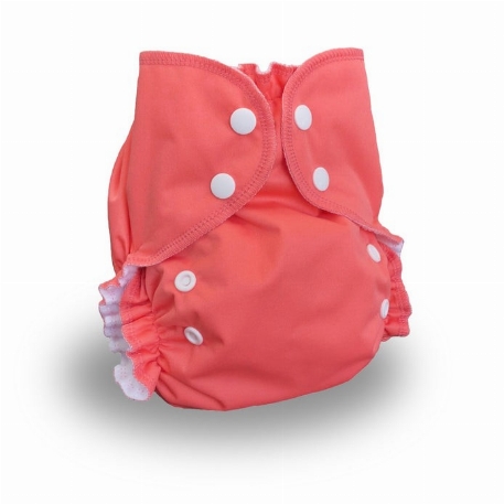 Couche à poche unie - Coral | AMP