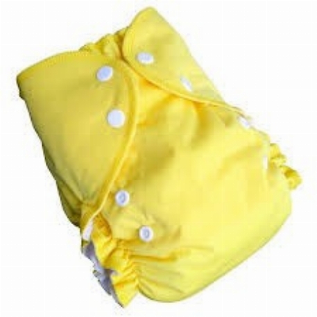 Couche à poche unie - Lemon | AMP