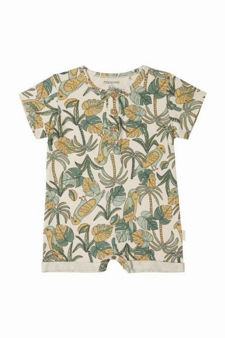 Romper Beach City - Wihtecap Gray | Noppies
