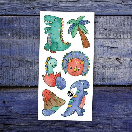 Tatouages temporaires - Tyrannosaure | PiCO