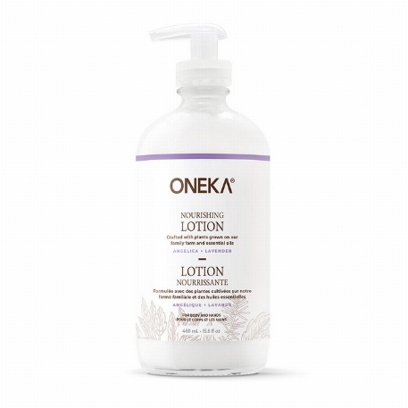 Lotion pour le corps - Angélique et lavande - 460ml | Oneka