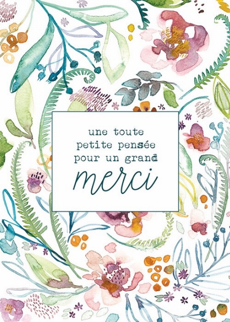 Carte de souhait - Ophélie 1 | Stéphanie Renière Merci