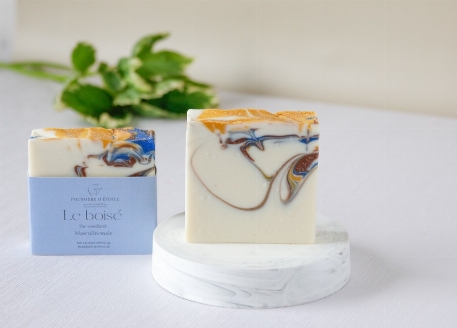 Savon en barre - Le boisé | Savonnerie Poussière D'Étoile