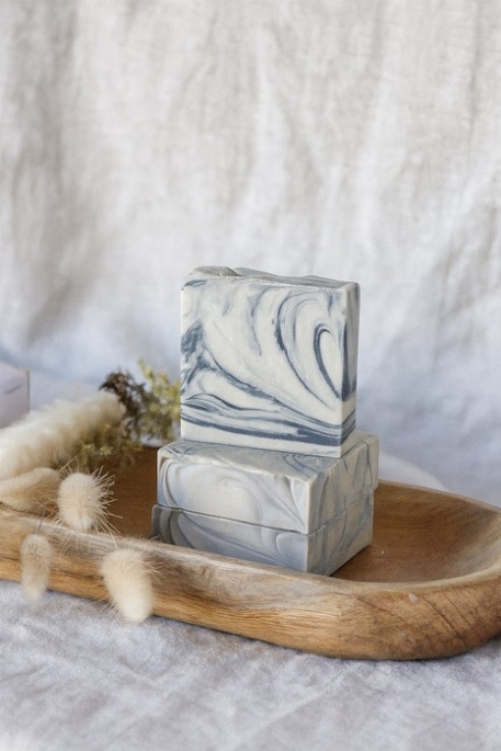 Savon en barre - Cachemire | Savonnerie Poussière D'Étoile