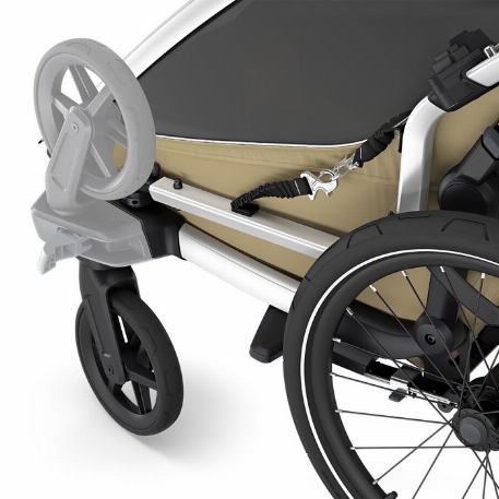Chariot Cross 2 double - Faded Khaki | Thule