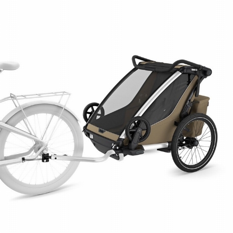 Chariot Cross 2 double - Faded Khaki | Thule