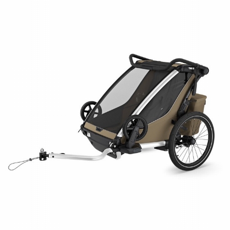 Chariot Cross 2 double - Faded Khaki | Thule