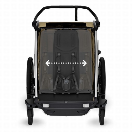 Chariot Cross 2 double - Faded Khaki | Thule