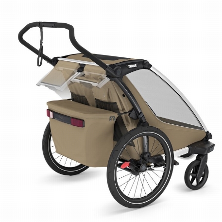 Chariot Cross 2 double - Faded Khaki | Thule
