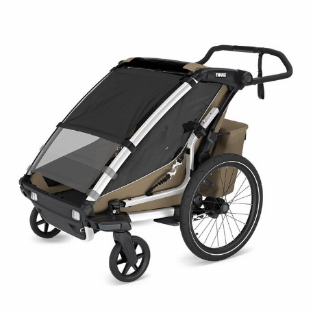 Chariot Cross 2 double - Faded Khaki | Thule