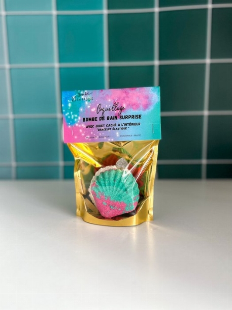 Bombe de bain avec surprise  - Coquillage | La Fabrik
