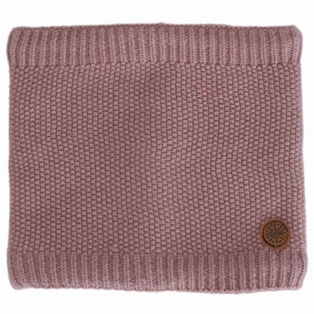 Cache-cou tricot - Rose cendre | Calikids