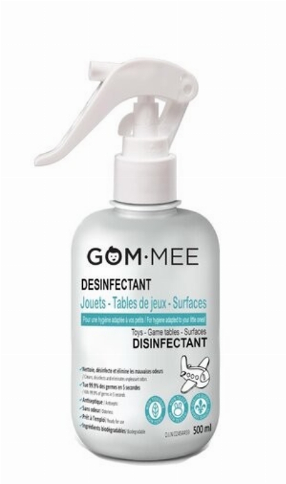 Desinfectant Jouet - Table de jeux - Surface | GOM-MEE -500ML