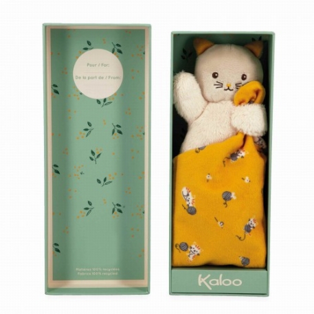 Doudou Chat - Jaune  | Kaloo