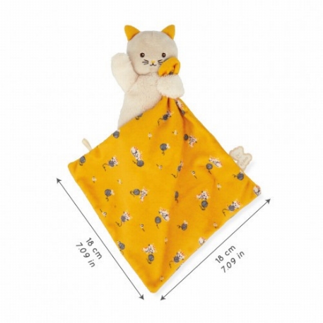 Doudou Chat - Jaune  | Kaloo