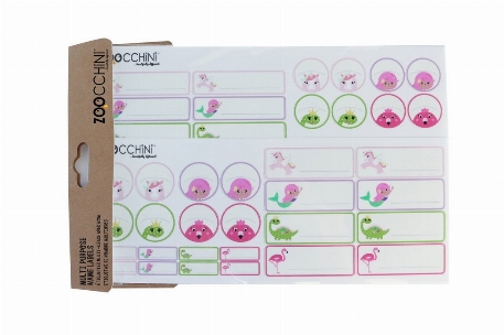 Étiquettes nominatives multi-usages - Allie & Amis | Zoocchini