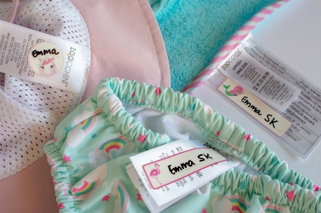 Étiquettes nominatives multi-usages - Allie & Amis | Zoocchini
