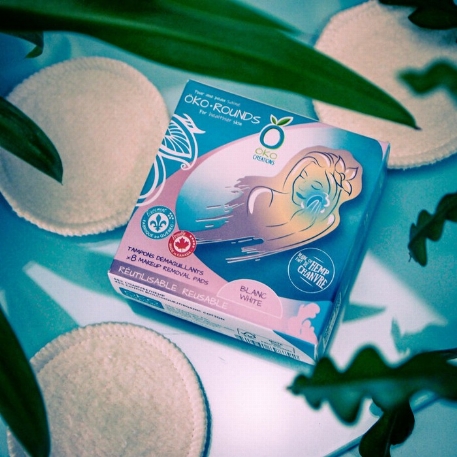 Tampons Démaquillants Réutilisables - Blanc | Öko Créations