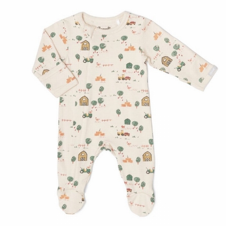Pyjama en modal - Ferme | Coccoli