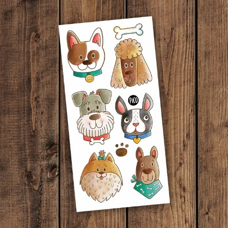 Tatouages temporaires - L'escouade canine | PiCO