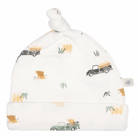 Bonnet à noeud en bambou 1-3M - Prairie | Perlimpinpin