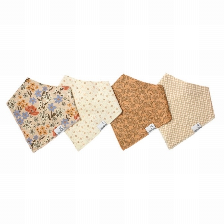Bavoirs Bandanas - Eden | Copper Pearl