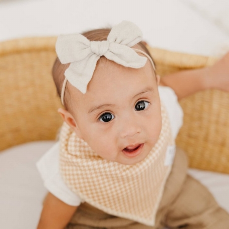 Bavoirs Bandanas - Eden | Copper Pearl