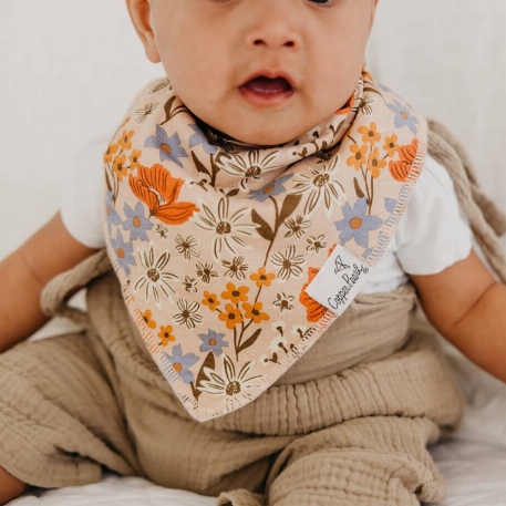 Bavoirs Bandanas - Eden | Copper Pearl
