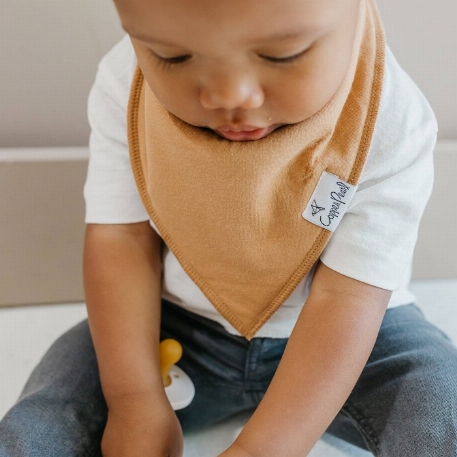 Bavoirs Bandanas - Dune | Copper Pearl