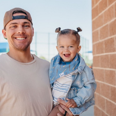Bavoirs Bandanas - Slugger | Copper Pearl
