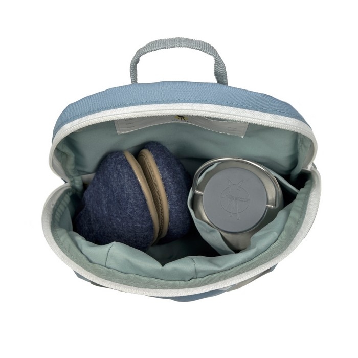 Sac à dos enfant Rolltop - Happy Prints, bleu nuit | Lässig