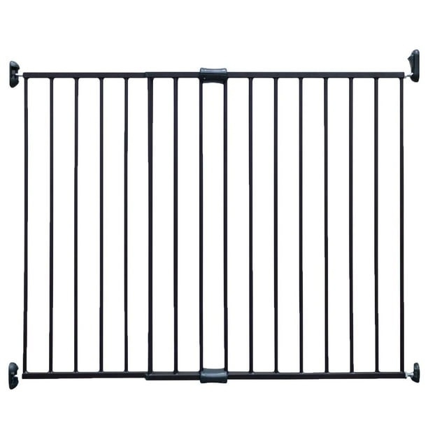 Barrière extensible en métal - Noir | Finn & Winston