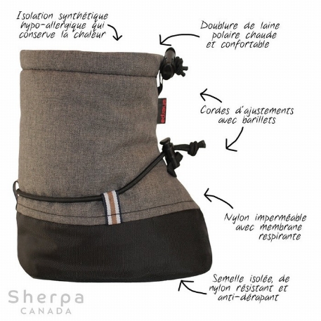 Mouflons Chic-Chocs - Tweed Sable | Sherpa