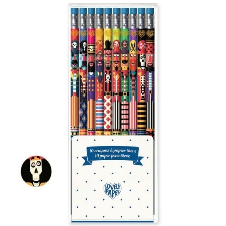 10 crayons à papier - Steve | Djeco