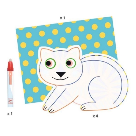 Coloriages magiques - Animalo | Djeco