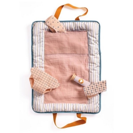 Pomea - Sac à langer Blue Fly | Djeco