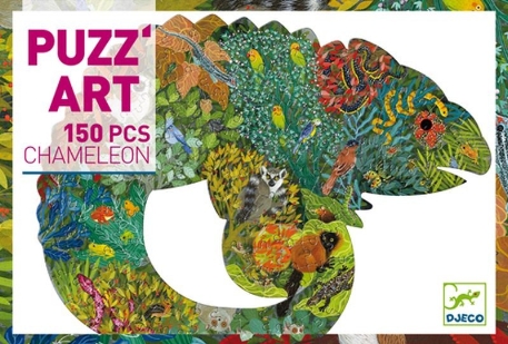Puzz'art - Cameleon - 150 pcs | Djeco