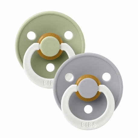 Suces Anatomiques 0-6 mois - Sage/Cloud (nuit) | Bibs