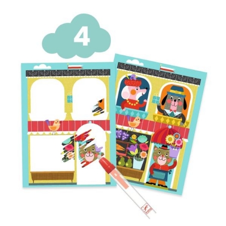 Coffret multi-activités - Le chat et ses amis | Djeco