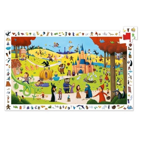 Puzzle observation - Contes - 54 pcs | Djeco