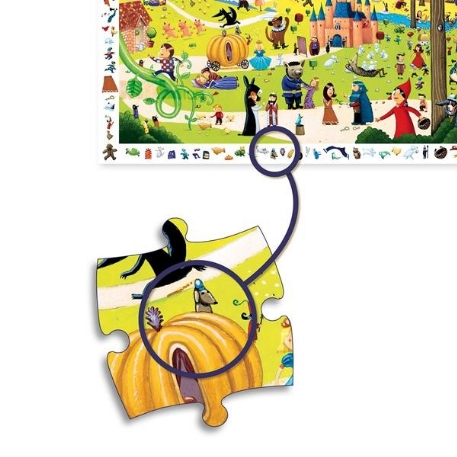Puzzle observation - Contes - 54 pcs | Djeco