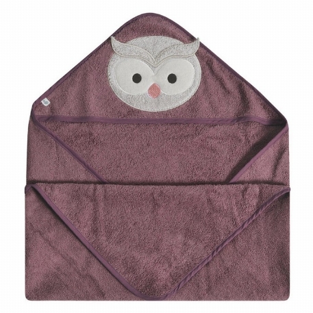 Serviette à capuchon - Hibou | Perlimpinpin